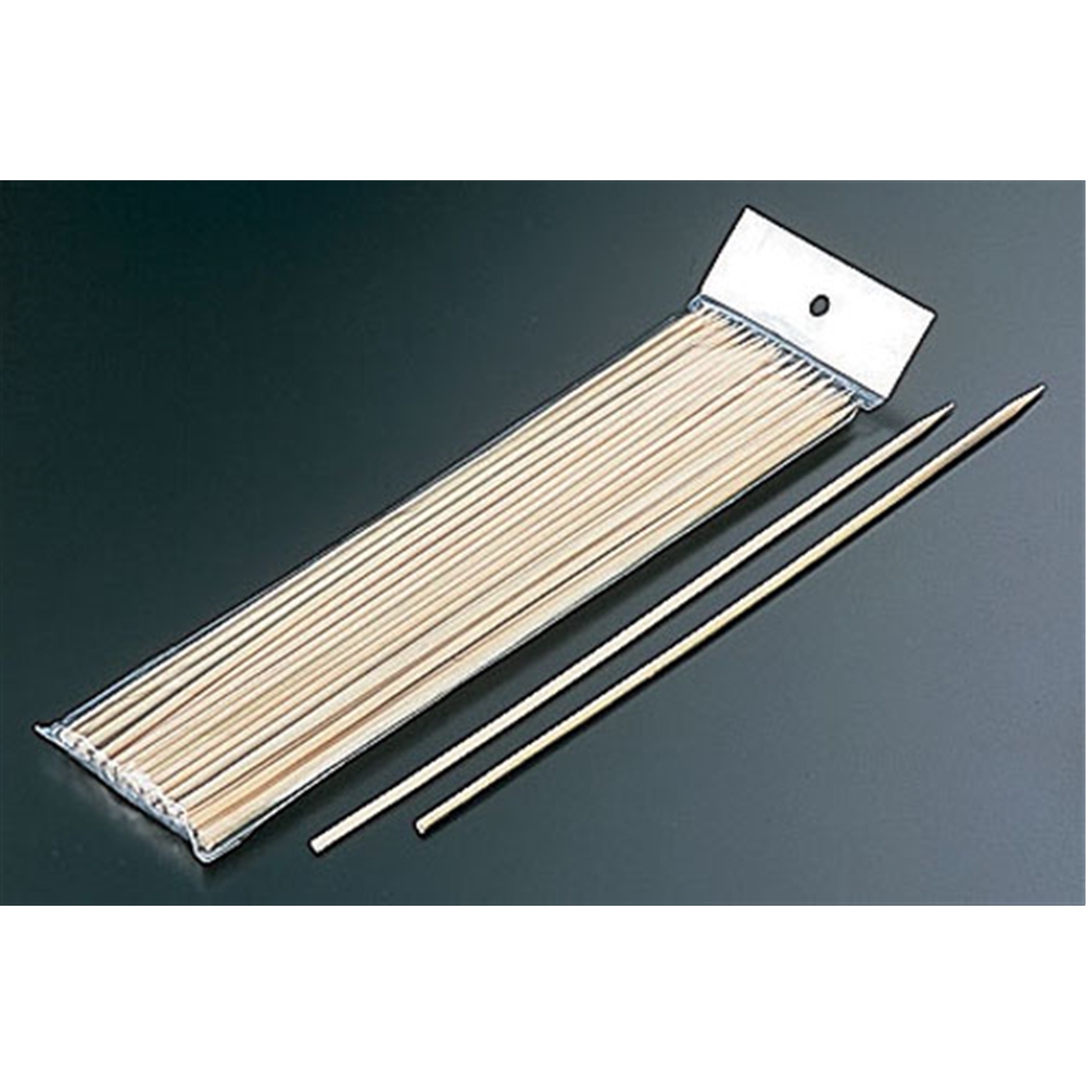竹製バーベＱ串（５０本入）　２４０ｍｍ