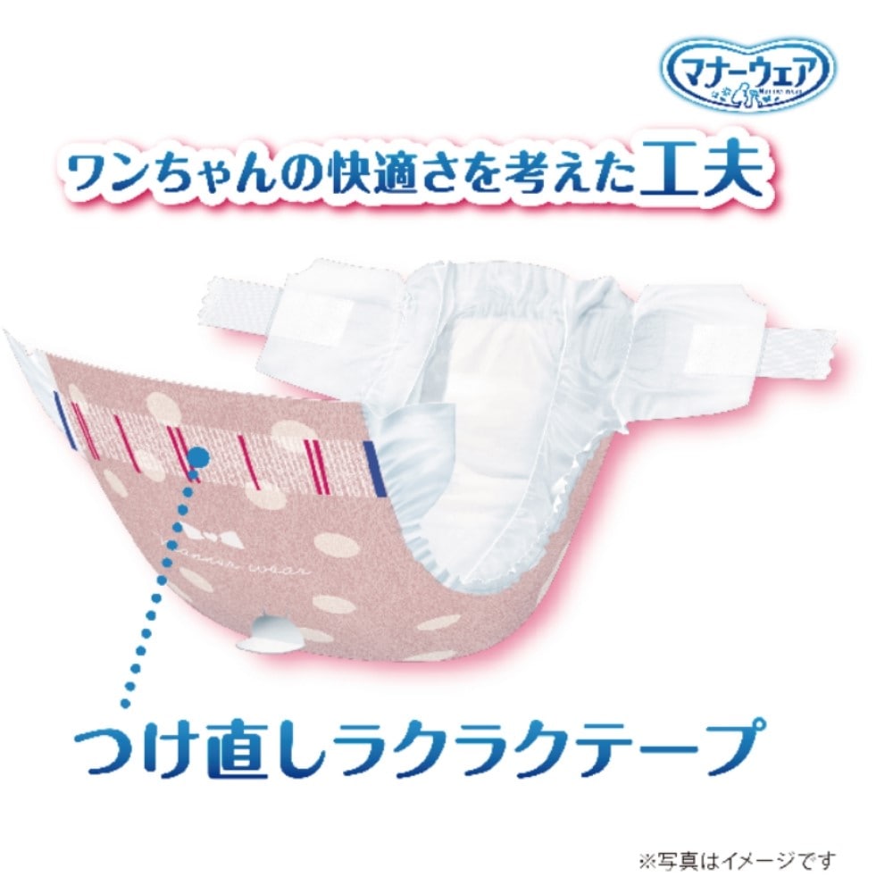 ユニ・チャーム　マナーウェア 女の子用 SSS ドットチェック 42枚　×１２セット