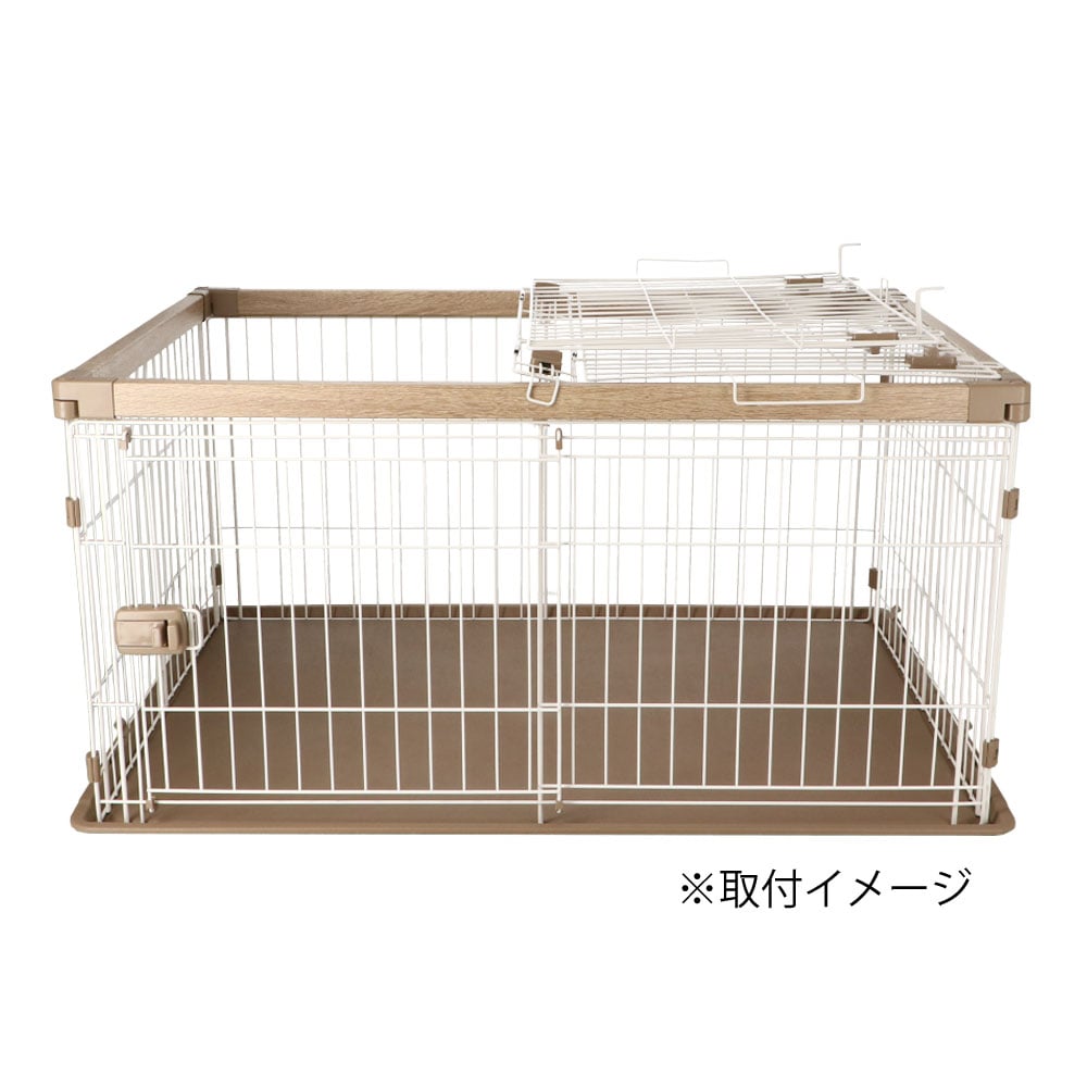 LIFELEX　ウッディシステムサークル用屋根　Ｌ　ＩＲ１２－０４５４ L　屋根