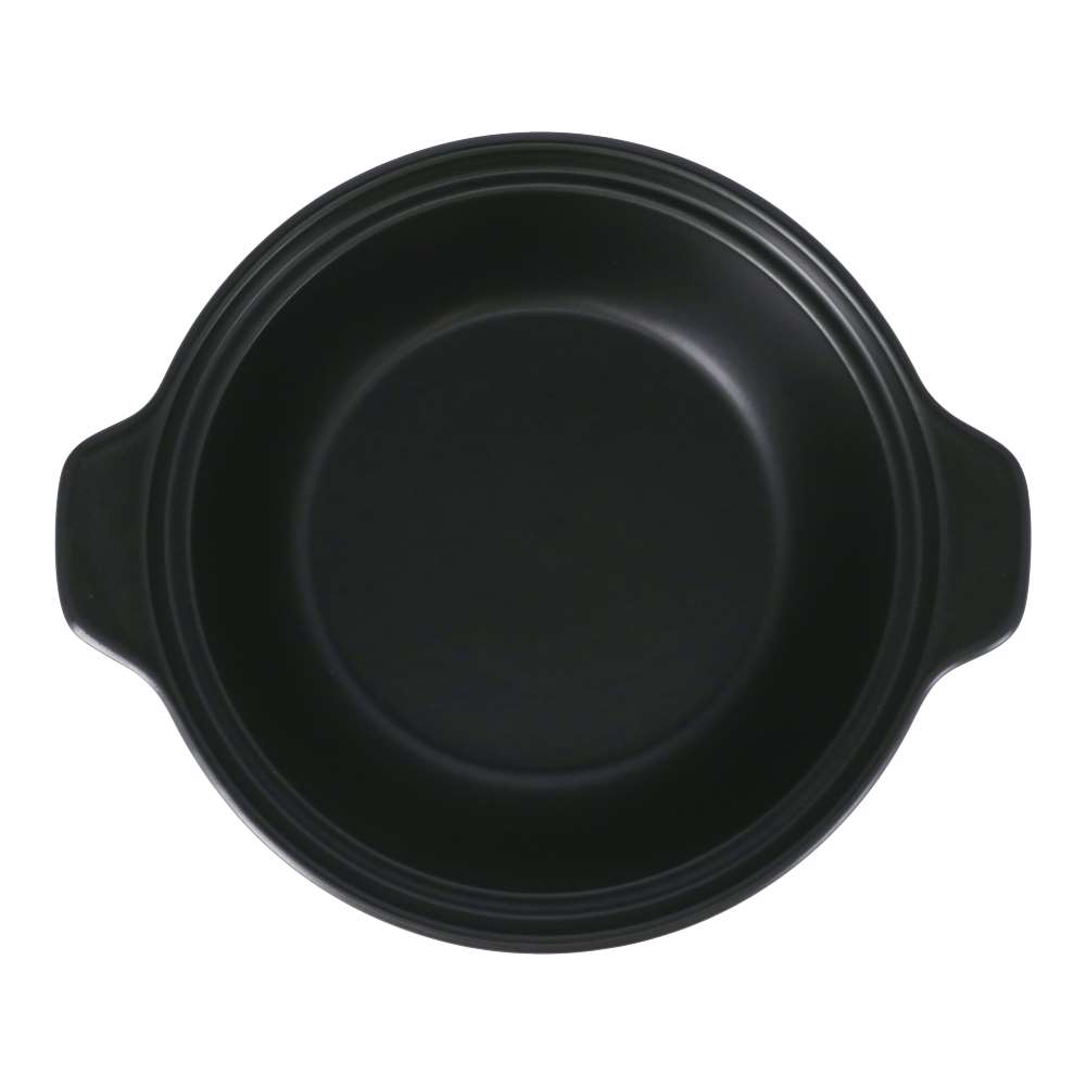 LIFELEX　ＩＨ土鍋　冬玄９号　３２２７－１５ＢＫ　黒 9号