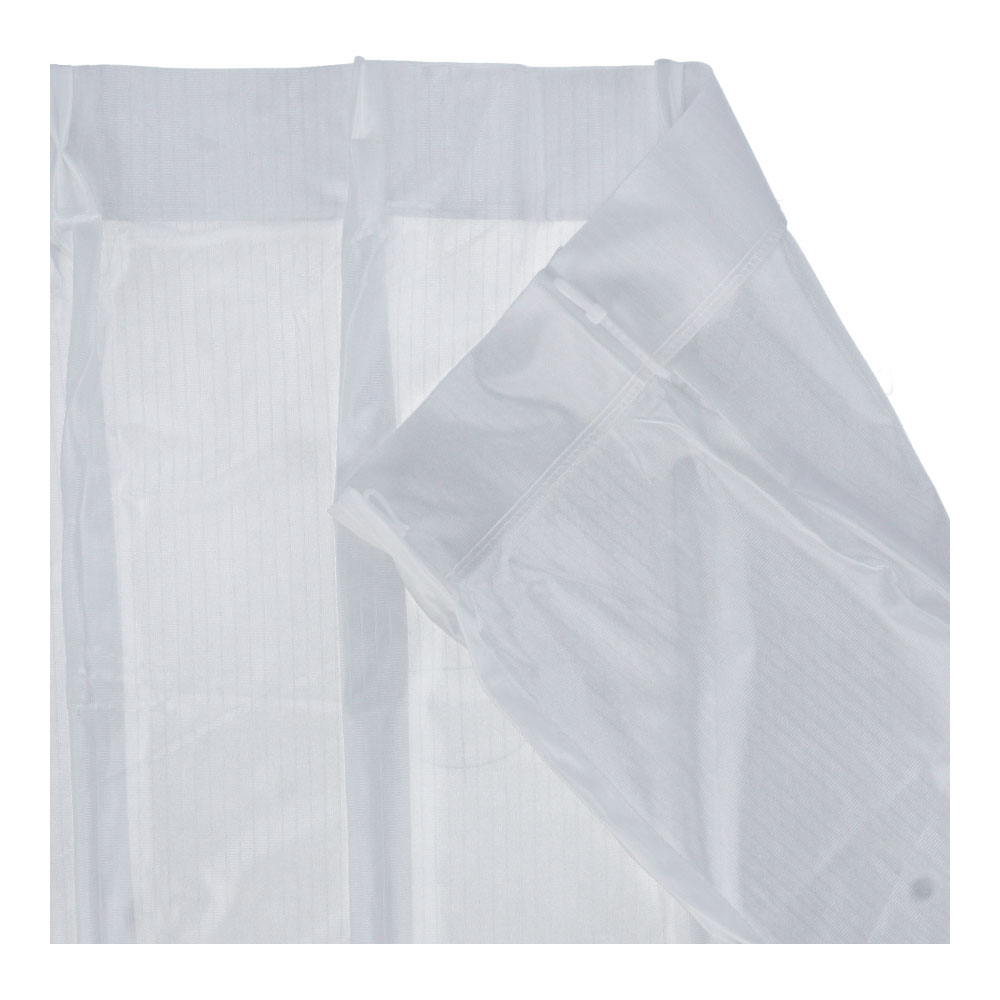 LIFELEX　遮光４枚組カーテン　約幅１００×丈１３５ｃｍ　レース丈約１３３ｃｍ　ブラウン／ストライプ 幅100×丈135cm