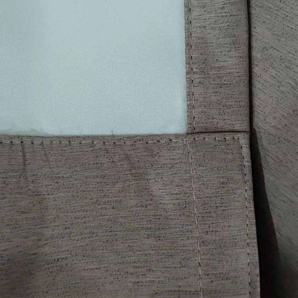 LIFELEX　遮音＋遮光＋遮熱・保温カーテン　ブレゾ　２枚組（タッセル付き）　１００×１１０　モカ 幅100×丈110ｃｍ