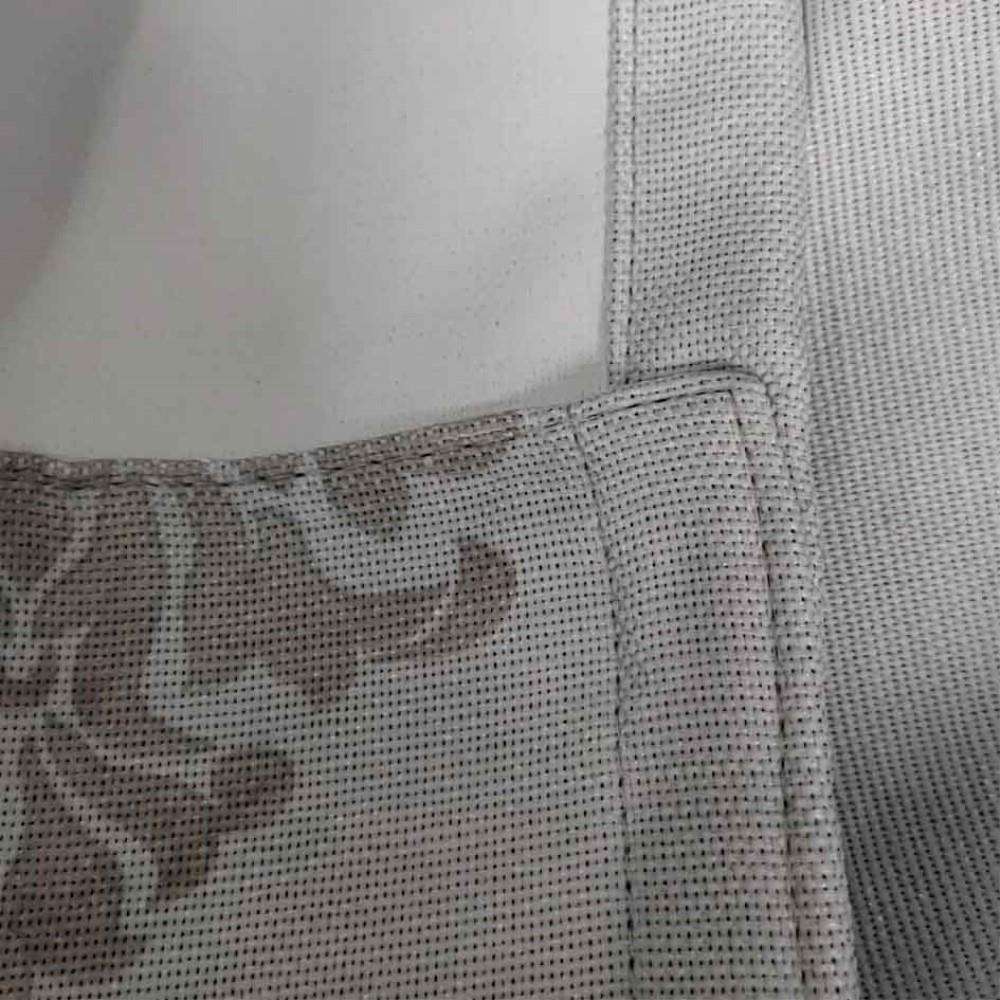 LIFELEX　遮光＋遮熱・保温カーテン　ロカイユ　２枚組（タッセル付き）　１００×１１０　グレー 幅100×丈110ｃｍ