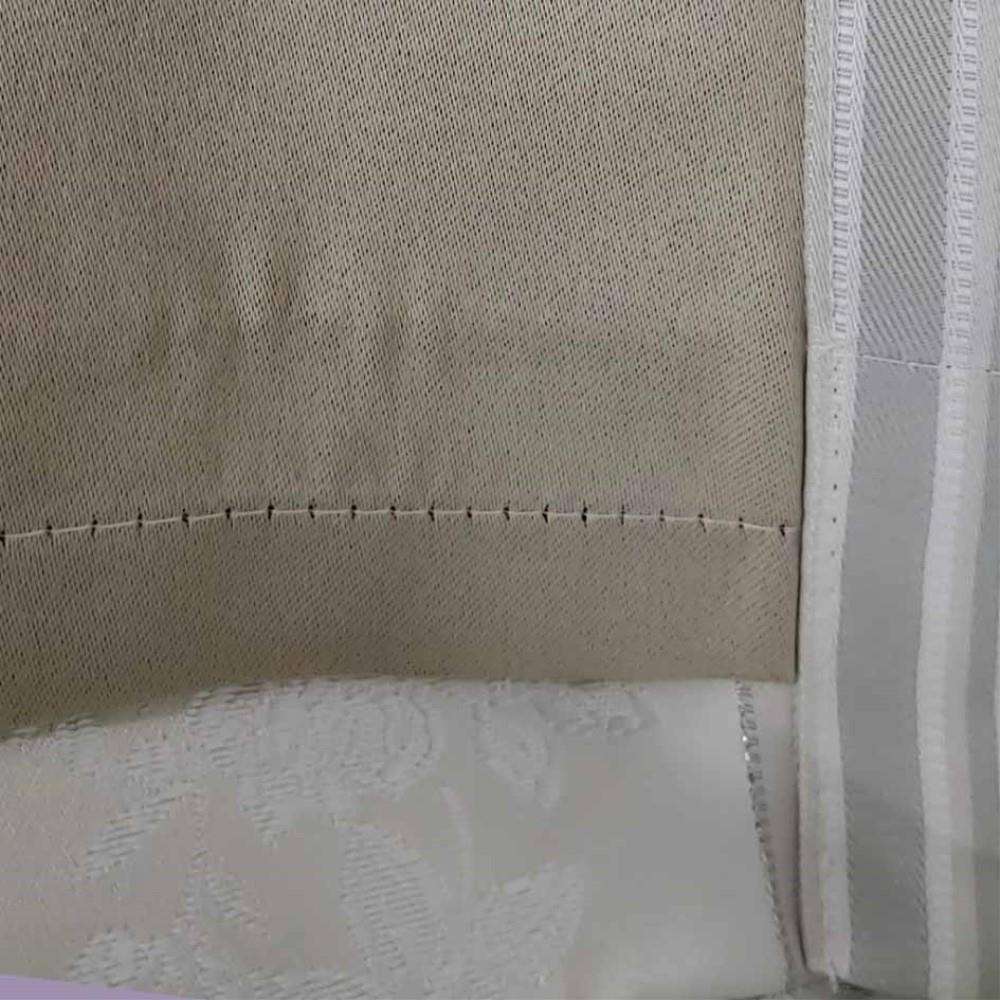 LIFELEX　遮光＋遮熱・保温カーテン　Ｄブラット　２枚組（タッセル付き）　１００×１１０　アイボリー 幅100×丈110ｃｍ