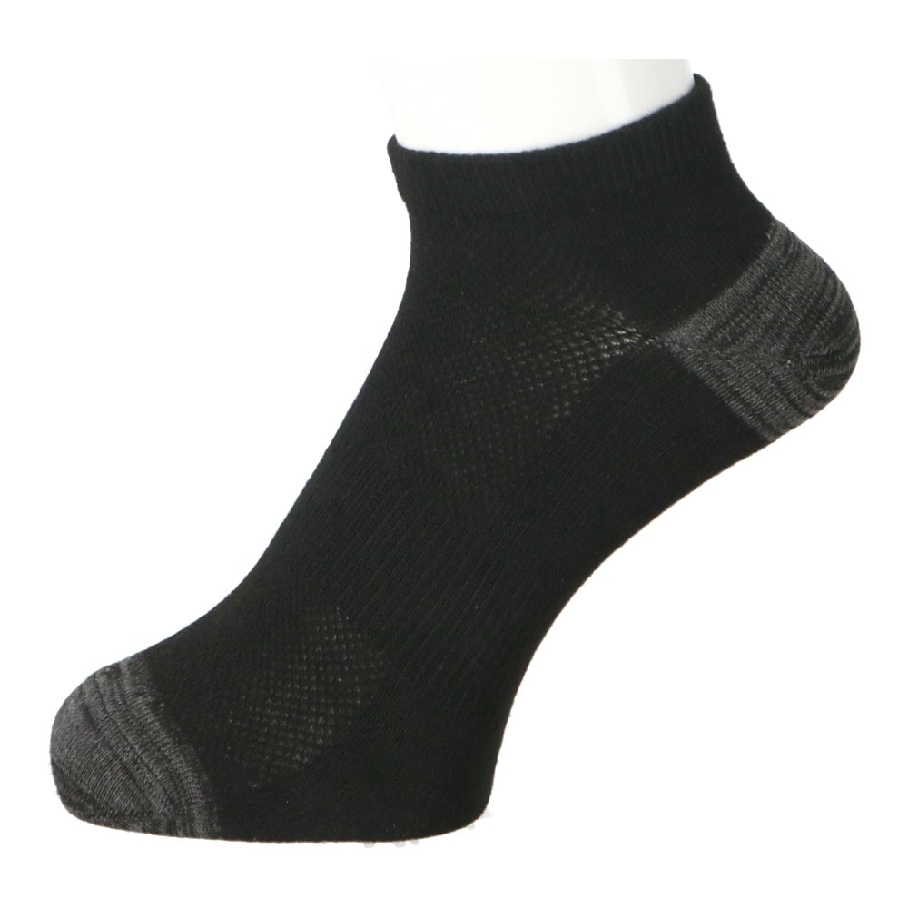 PROACT　吸水速乾ソックス　丸先　スニーカー丈　３Ｐ　カラーアソート