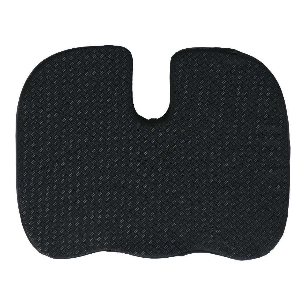 LIFELEX　高反発Ｕ型クッション　４６×３５×７　ブラック U型