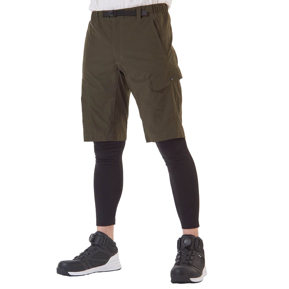 PROACT 軽量ハーフパンツ カーキ Ｌ ウエスト約８４～９４ｃｍ カーキ L