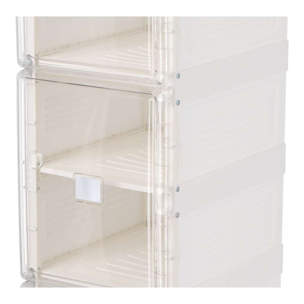 LIFELEX　折畳シューズラック　ＷＨ／ＣＬ　２７３４－９９