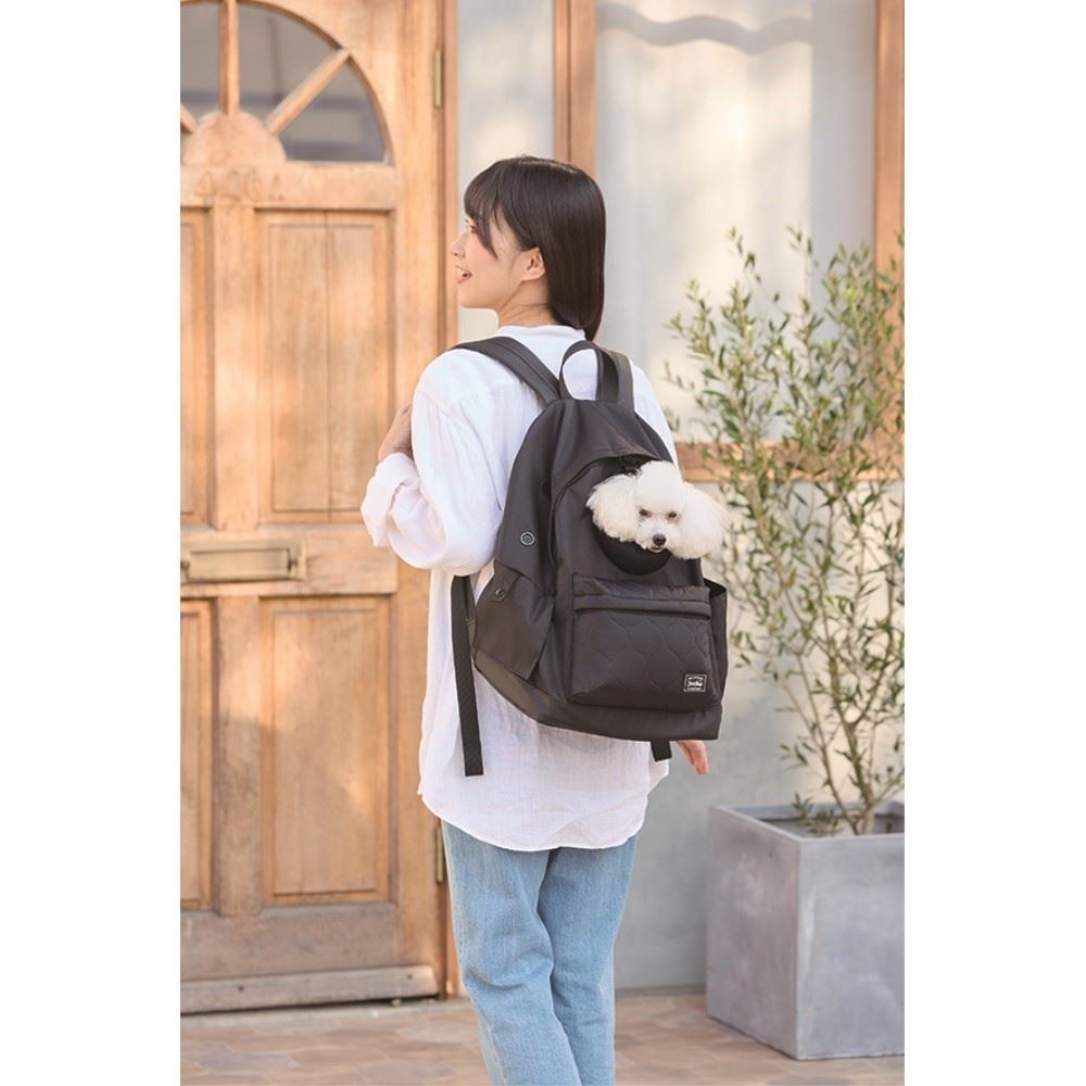 LIFELEX　顔出しリュック　ブラック　ＳＳ１２－５５５１