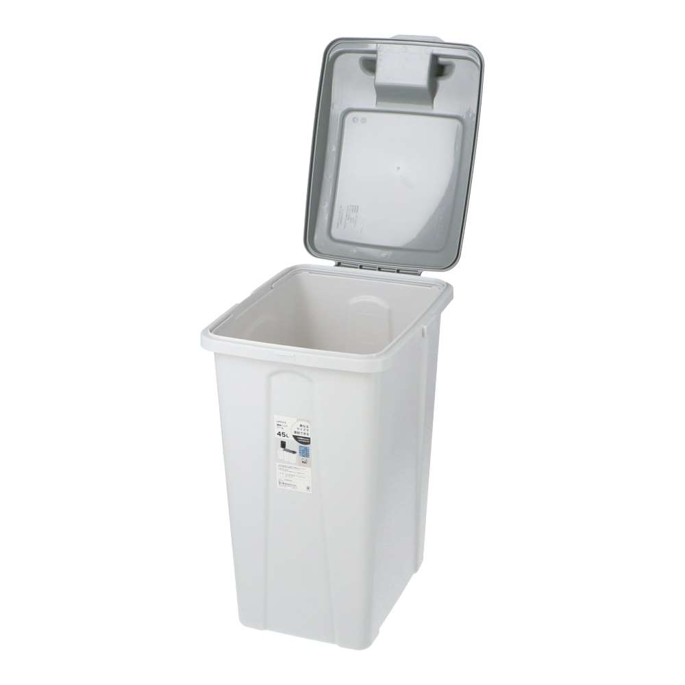 LIFELEX　連結ハンドルペール　４５Ｌ　グレー／グレー グレー 45L