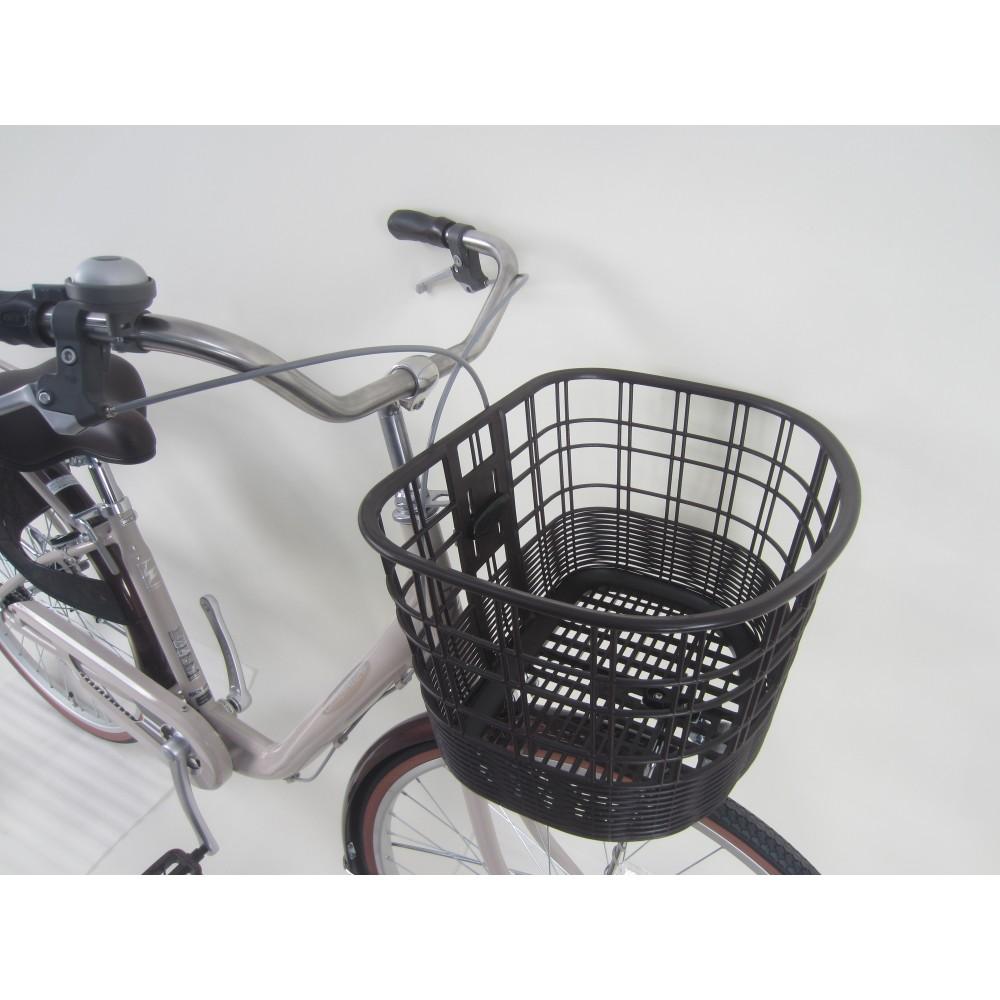 ２６インチ 軽快車 アルミフレーム オートライト ローラーブレーキ仕様 マルーン マルーン