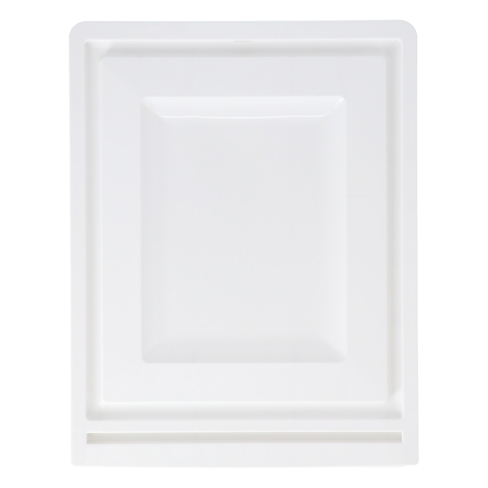 LIFELEX 衣装ケース クローゼットケース 引き出し収納 ストッパー付き 抜け落ち防止 ホワイト クリア 約幅35×奥行45×高さ29.7cm