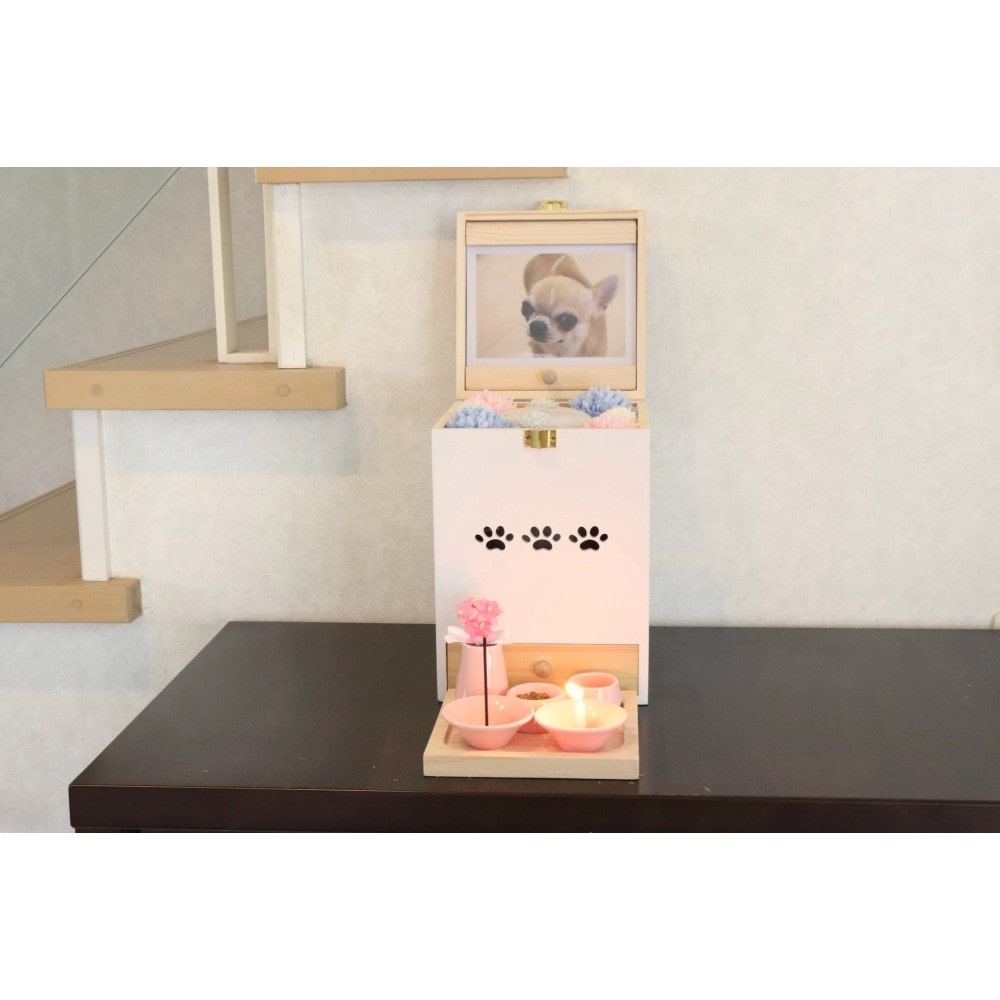 Angel Box　天使のボックス型仏壇　ホワイト ホワイト