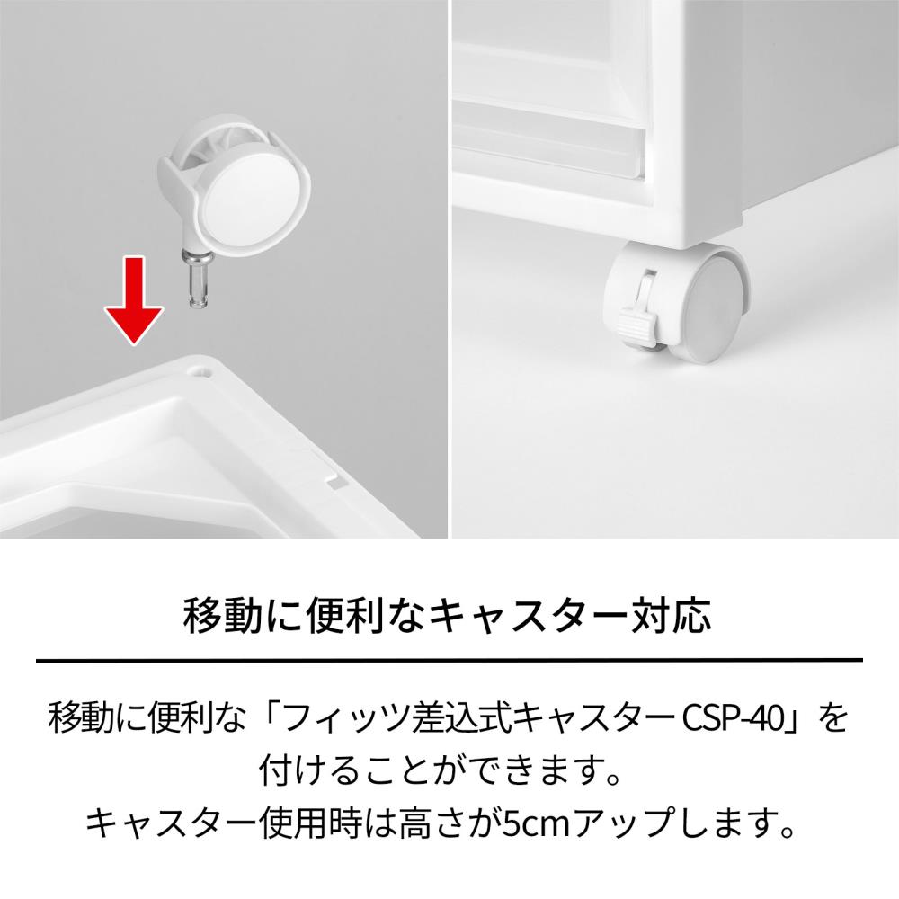 天馬 フィッツケース　ＦＣ４０－３０４０　クリア 3040