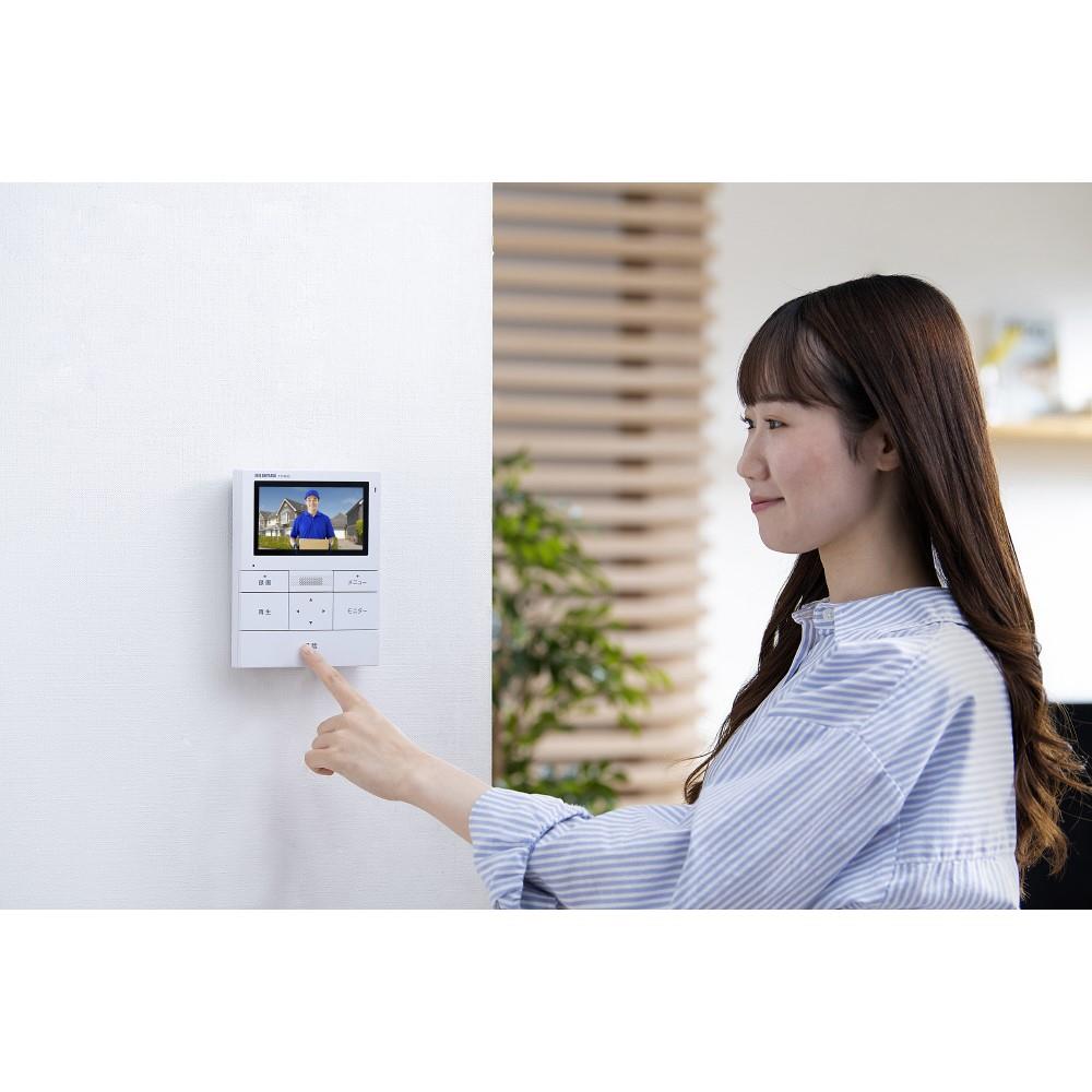 アイリスオーヤマ　テレビドアホン　ＴＤ－ＳＭ３０１０Ｔ－ＷＳＨ