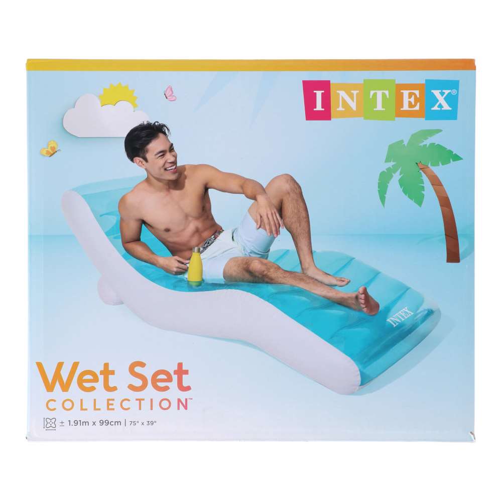 INTEX スプラッシュラウンジ　５６８７４ＥＵ　ホワイト／ブルー