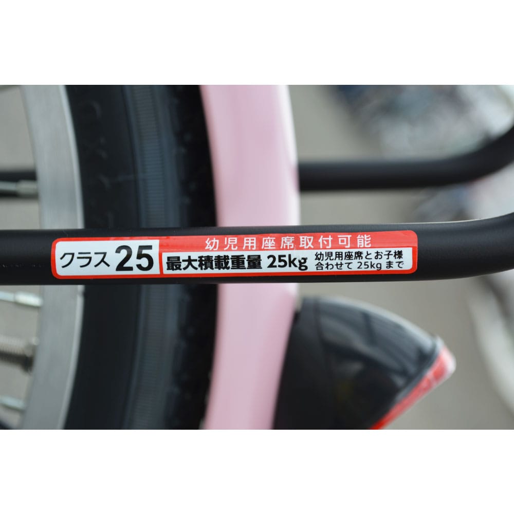 【ネット注文限定品】２０インチ 小径車 外装６段 ピンクベージュ ピンクベージュ
