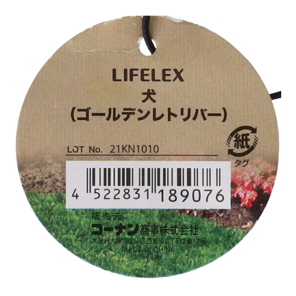 LIFELEX 動物のオブジェクト　犬（ゴールデンレトリバー）