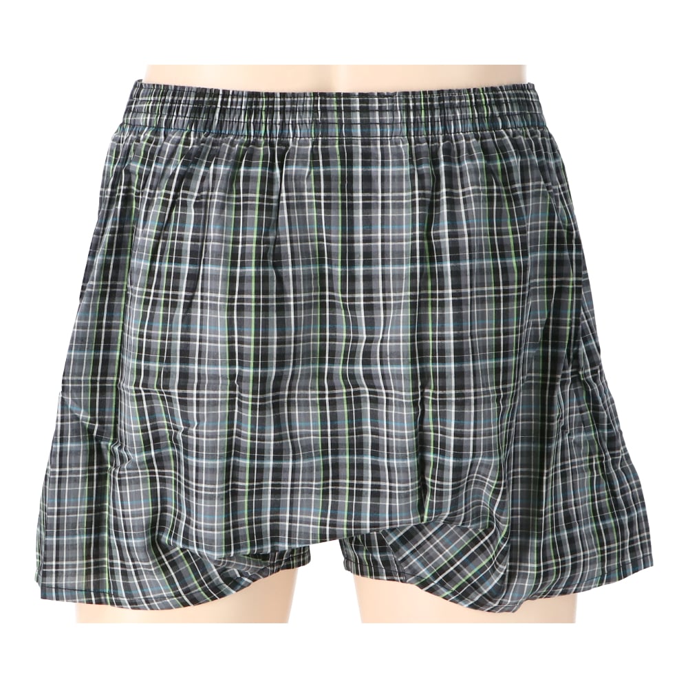 LIFELEX　トランクス　４Ｐ　マドラスチェックセット　ＬＬ マドラスチェックセット　ＬＬ