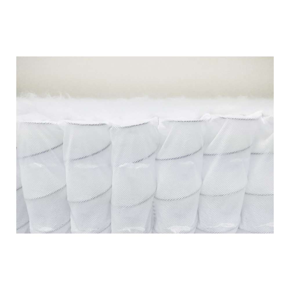 LIFELEX　ポケットコイル　マットレス　Ｓ９７１９５－１５　ホワイト／グレー