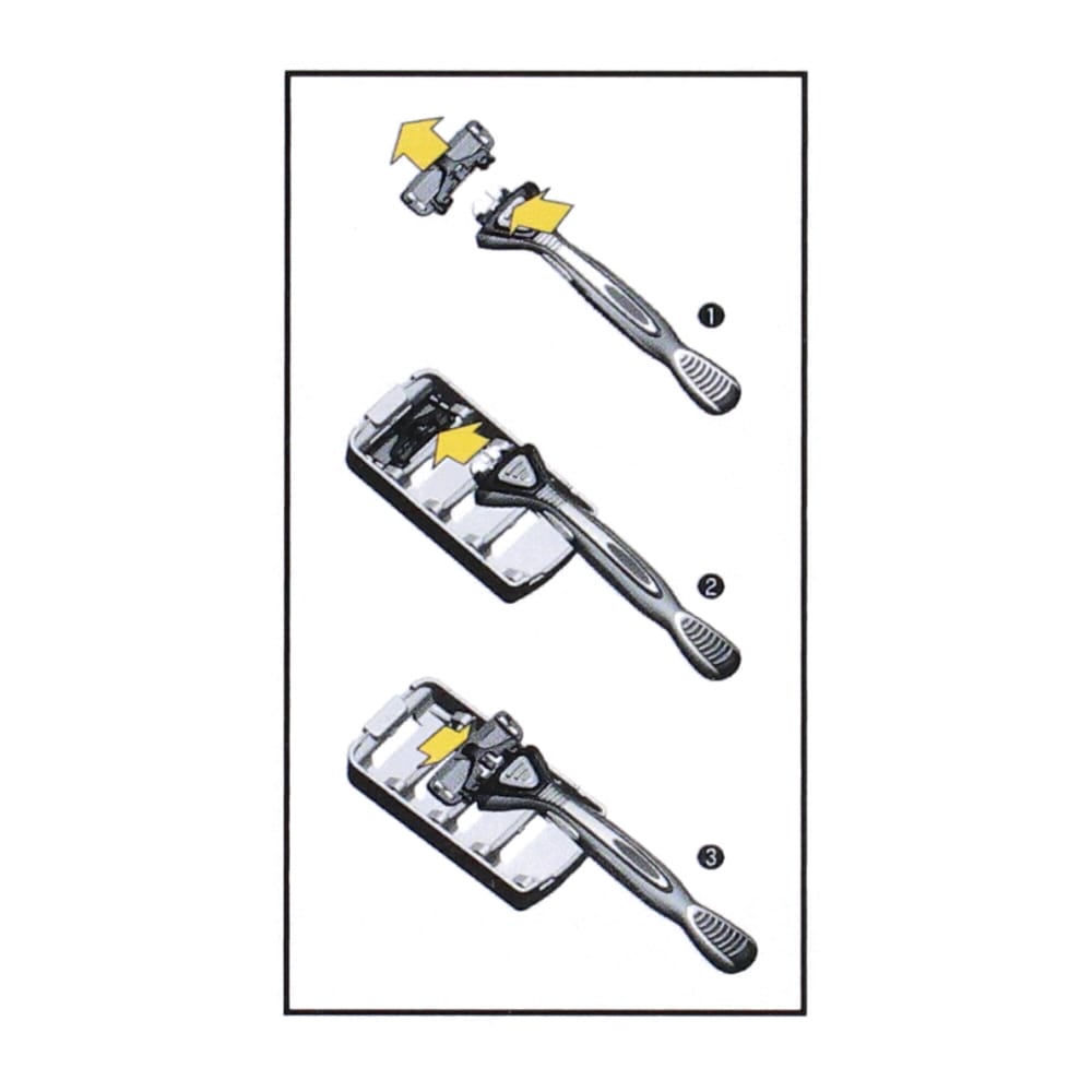 ６枚刃替刃式カミソリ　ＳＸＡ１０００－１Ｂ