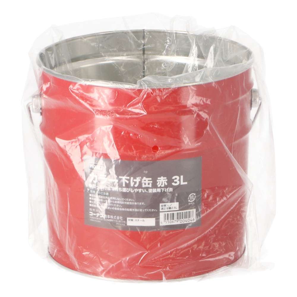 PROACT　カラー下げ缶赤　３Ｌ