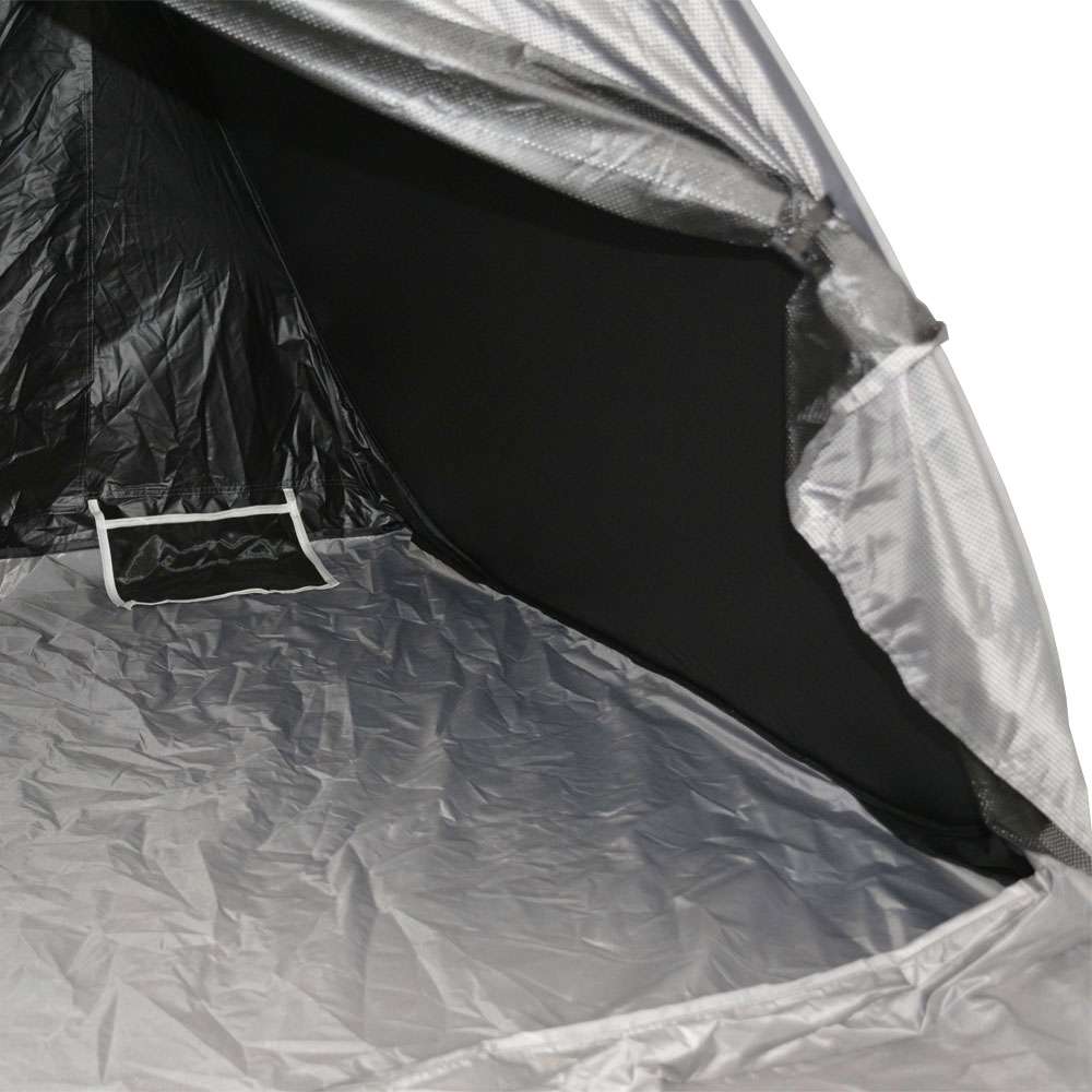 SOUTHERNPORT ポップアップテント サンシェードフルクローズ 200×220cm BKコーティング シースルー 遮光 日よけ
