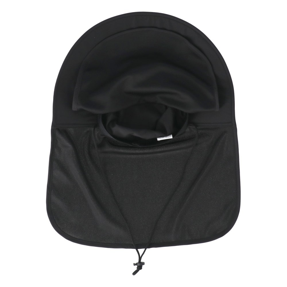 LIFELEX マスク・ネックカバー付きハットブラック 手洗いOK KNSY1241