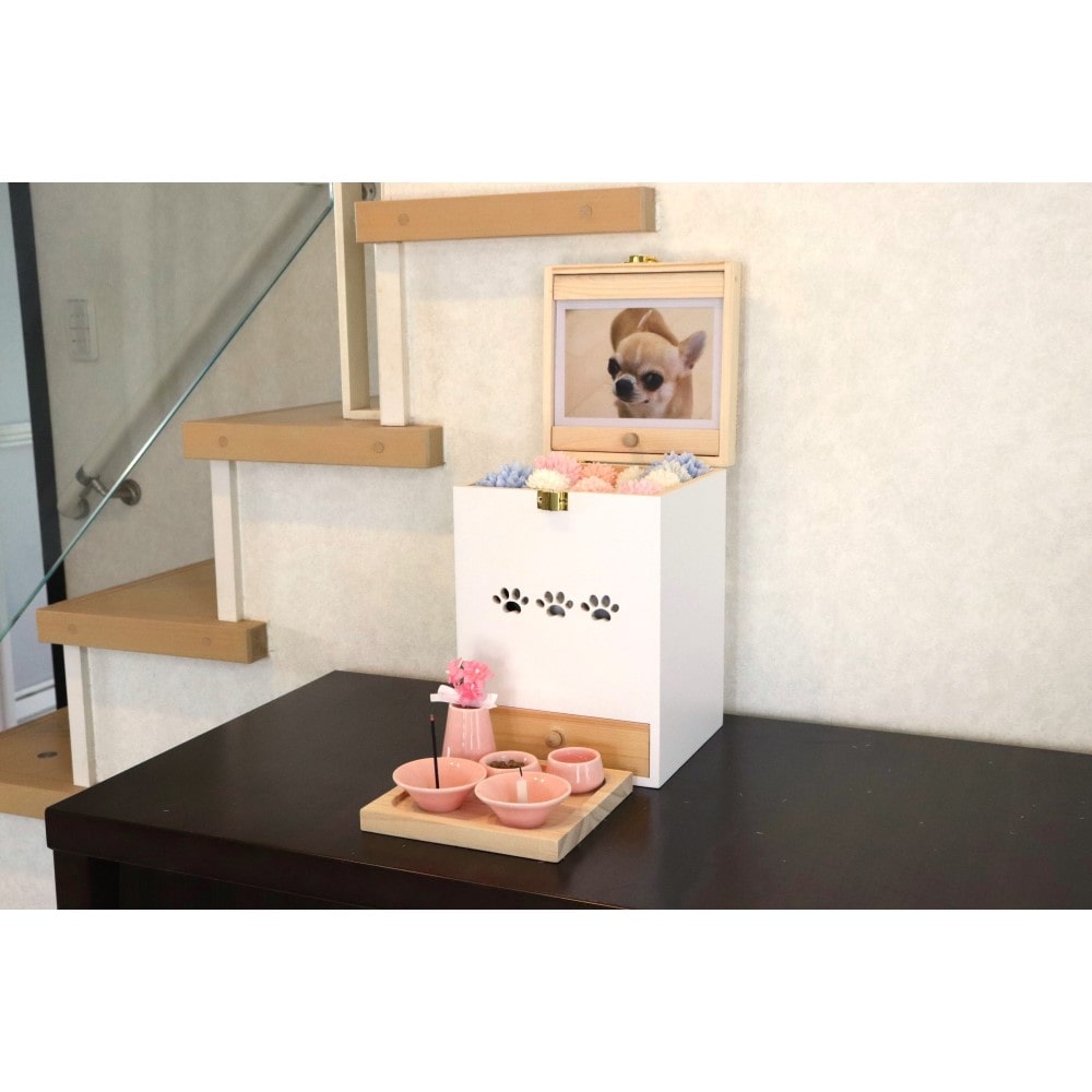 Angel Box　天使のボックス型仏壇　ホワイト ホワイト