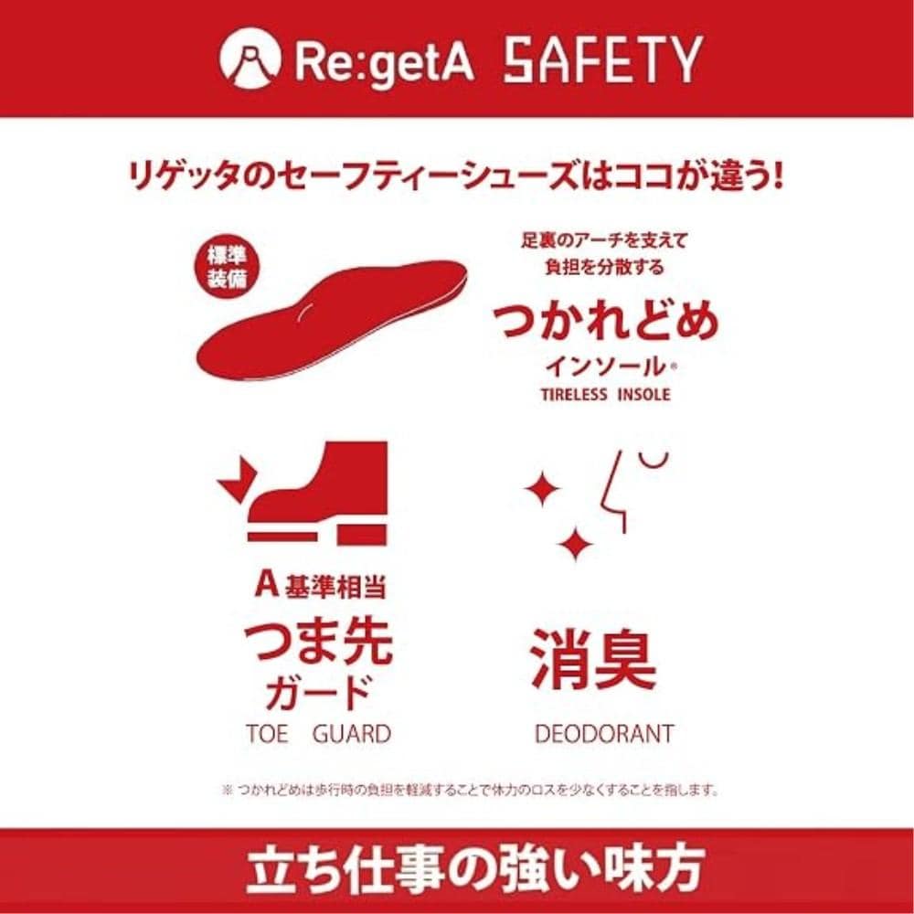 リゲッタ Regetta 紐タイプ ローカット FRA 28.0cm RSF001-FRA-28 28.0cm