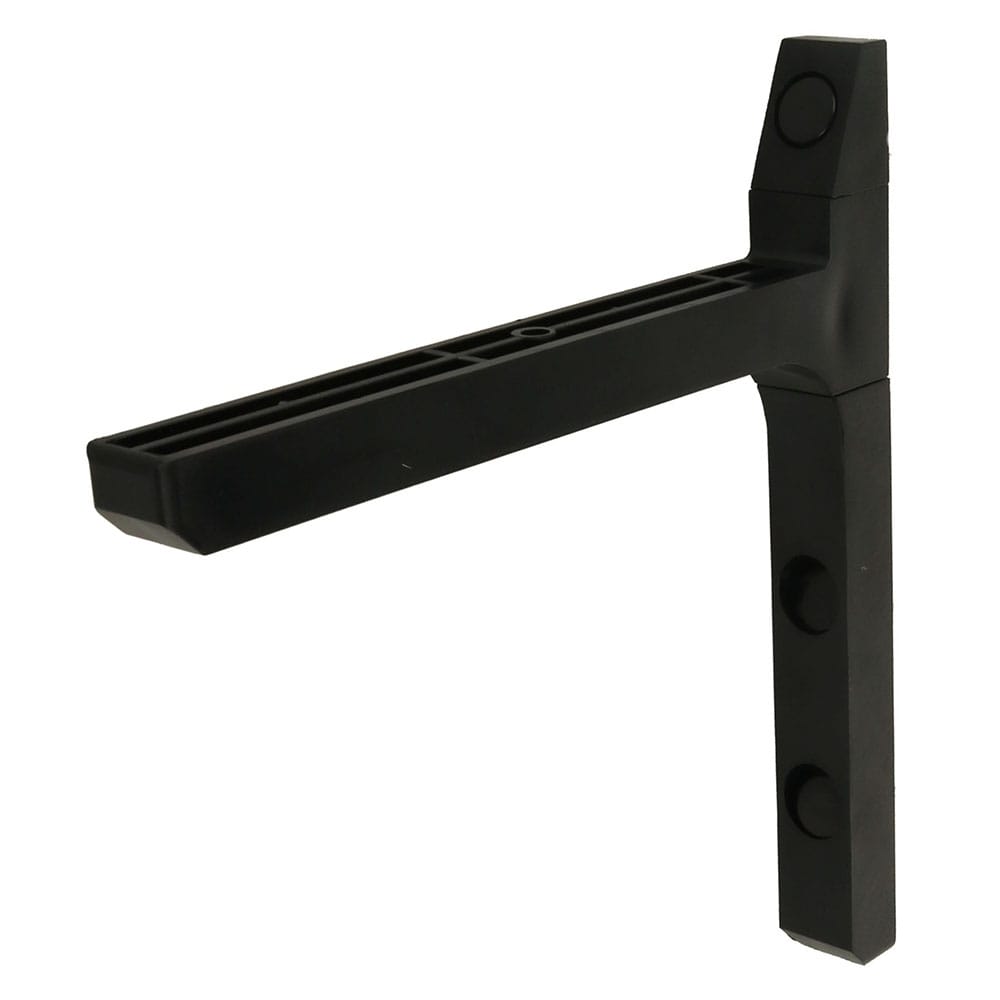 ベスト マジカルピンでつける棚受け 1×6 ブラック 1×6ブラック