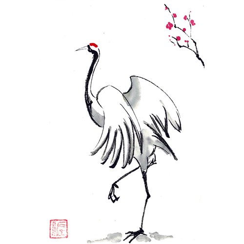 水彩毛筆「彩」墨色　ＣＡ２００－１２