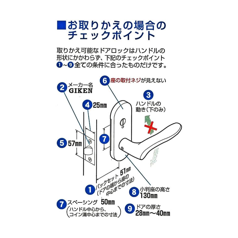 川口技研　ハイレバー３２表示錠　ＤＡＬ－３２－４Ｋ１３－ＳＧ