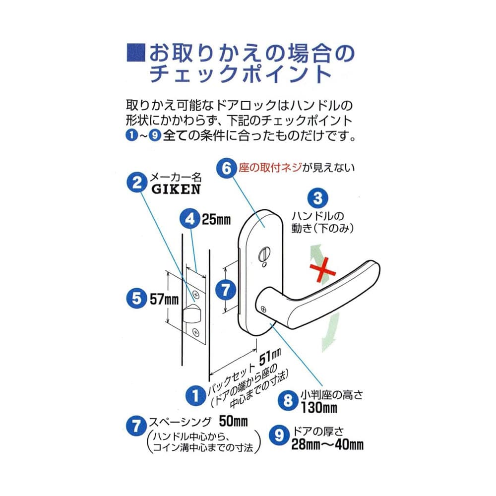 川口技研　ハイレバー３３表示錠　ＤＡＬ－３３－４Ｋ１３－ＳＧ