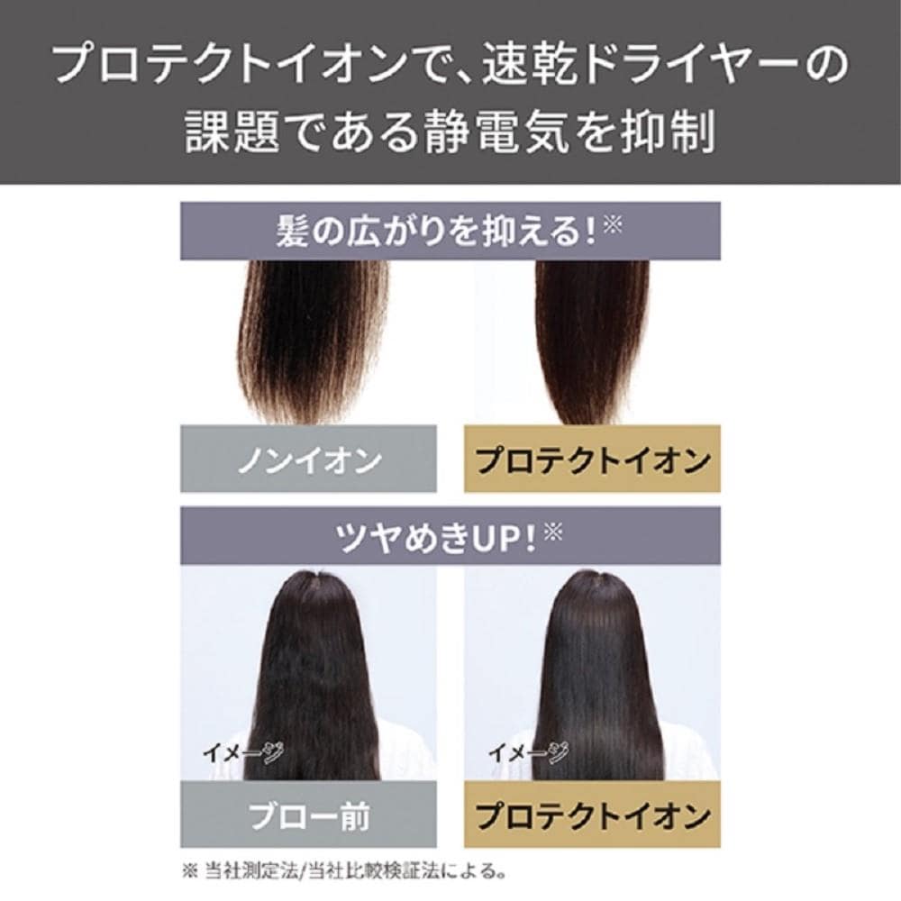 プロテクトイオンヘアードライヤー　TD670A-W