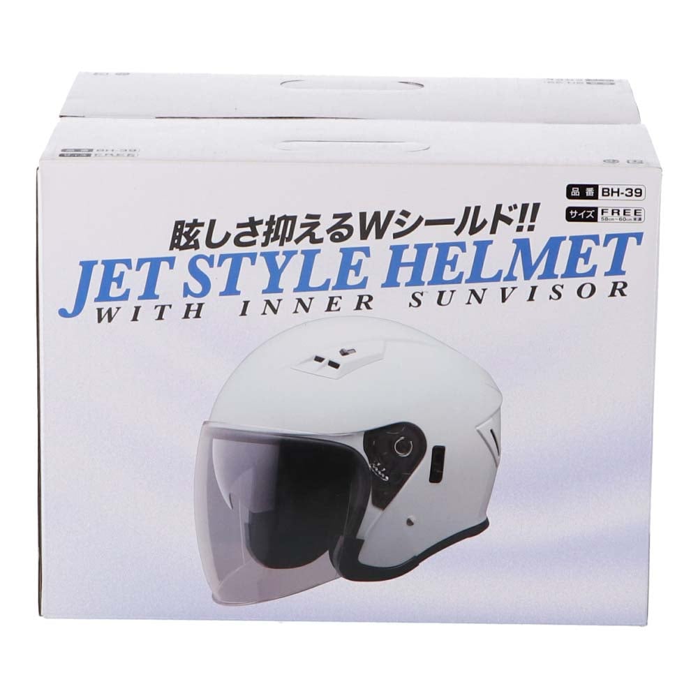 ジェットヘルISW BH-39W: カー・サイクル・スポーツ|ホームセンターコーナンの通販サイト