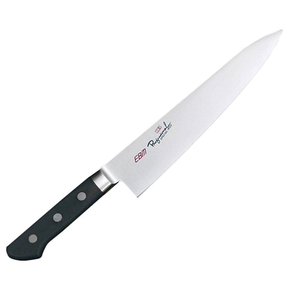 ＥＢＭ　抗菌　スペシャル・イノックス　牛刀　１８ｃｍ　ブラック １８ｃｍ　ブラック
