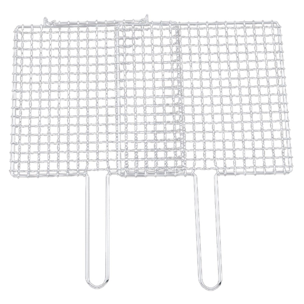 ＥＢＭ　シングルハンドル　合わせ焼アミ　クロームメッキ　３５ｃｍ ３５ｃｍ