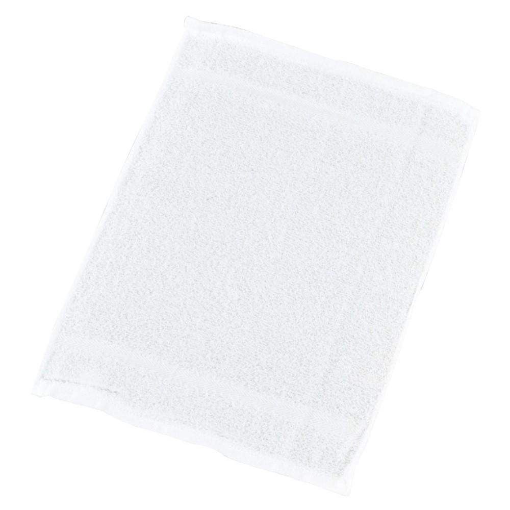 ＥＢＭ　タオルおしぼり　Ｎｏ．８０（１２枚入）ホワイト　綿　４００×２８０