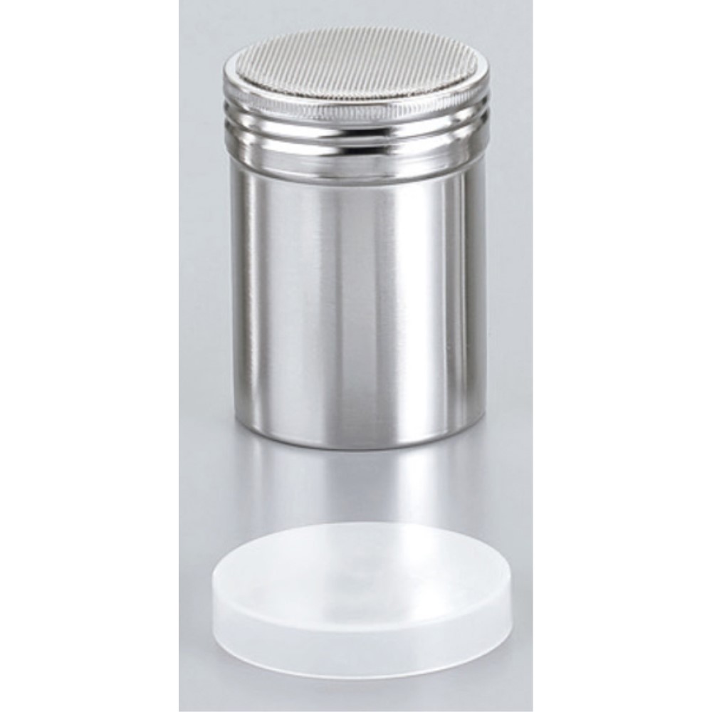 １８－８　パウダー缶（アクリル蓋付）小　Φ５５×８０