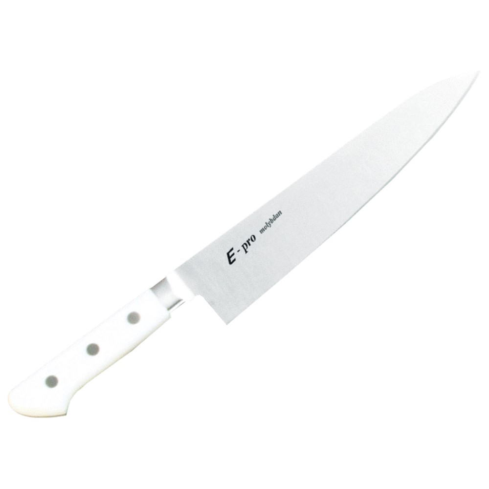 ＥＢＭ　Ｅ－ＰＲＯ　モリブデン　牛刀　１８ｃｍ　ホワイト １８ｃｍ　ホワイト