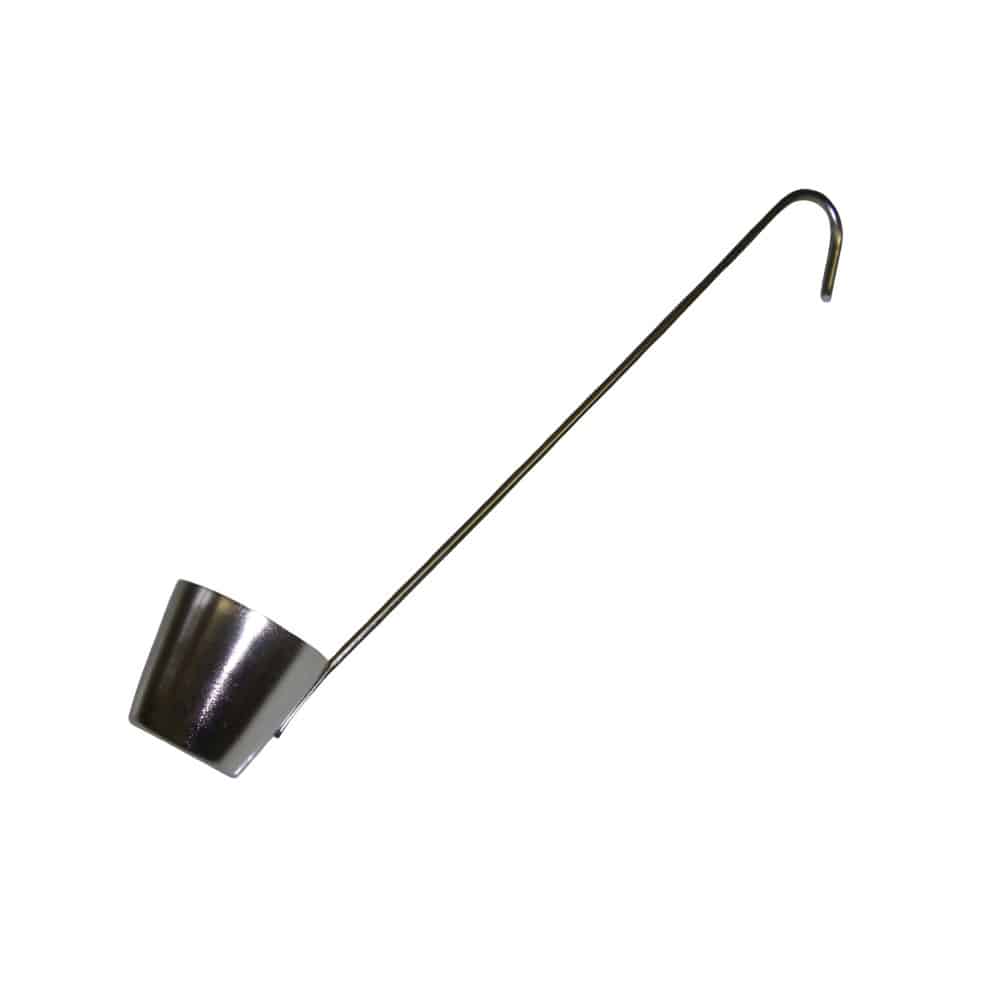 １８－８　カンロ杓子　２５ｃｃ　Φ３７　全長１９５ｍｍ ２５ｃｃ　Φ３７