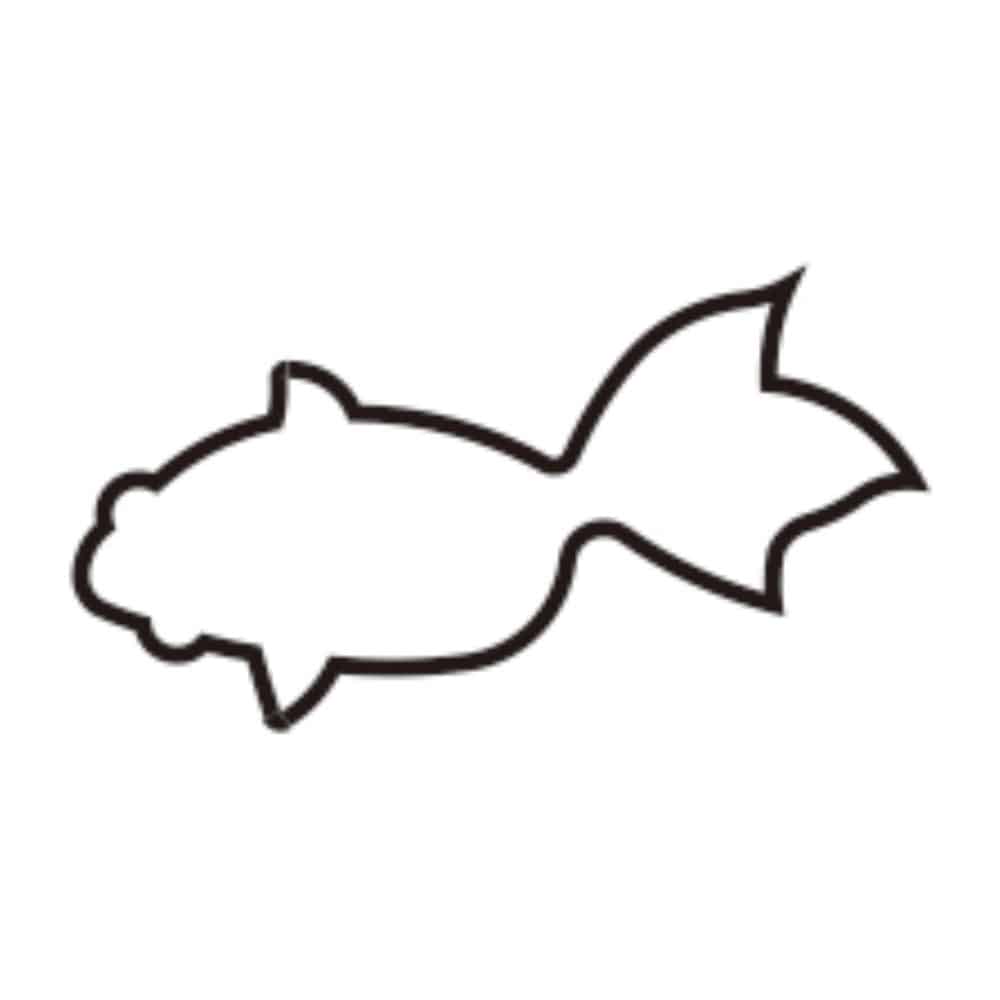 １８－８　極小抜き型　新型金魚　Ｂ　０７７０８４ 新型金魚