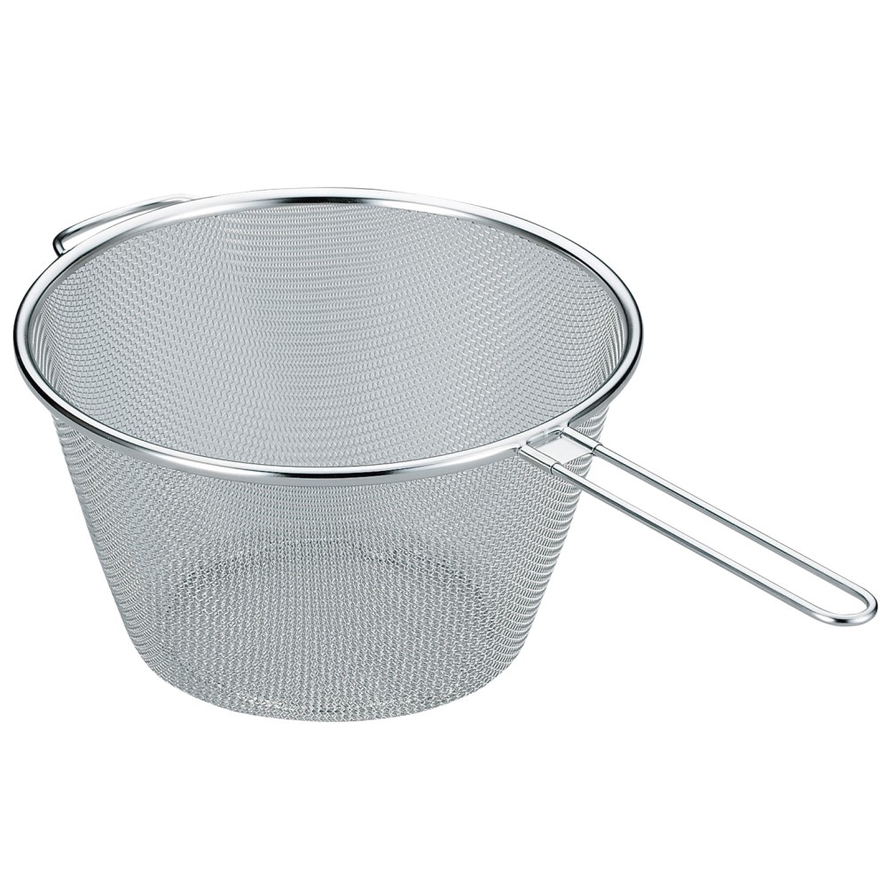 １８－８　ラスティア　ボイルストレーナー足付（１２メッシュ）１６ｃｍ　Ｌ－０８３７ １６ｃｍ
