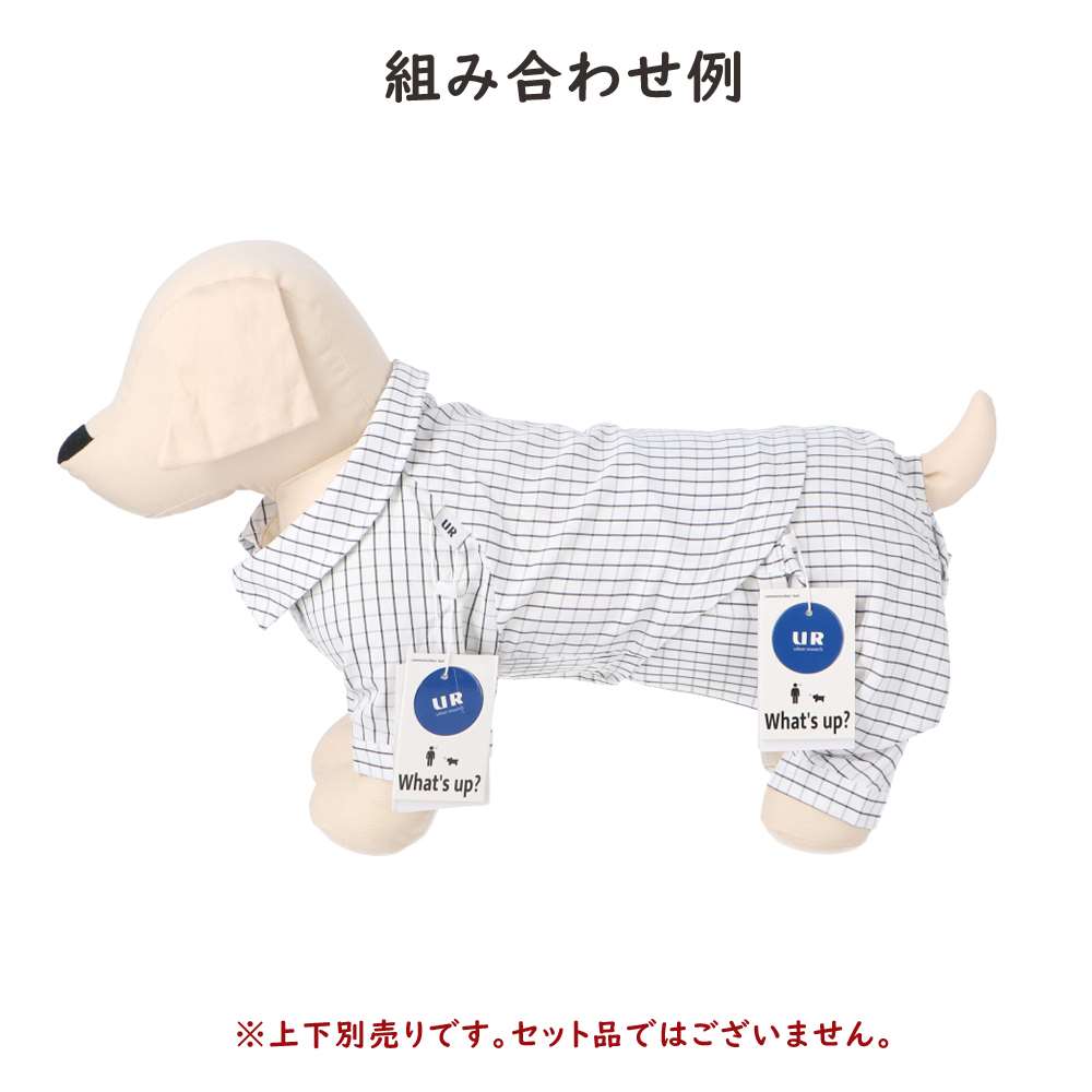 URBAN RESEARCH グラフチェックパンツ　ホワイト５号 チェックホワイト ５号