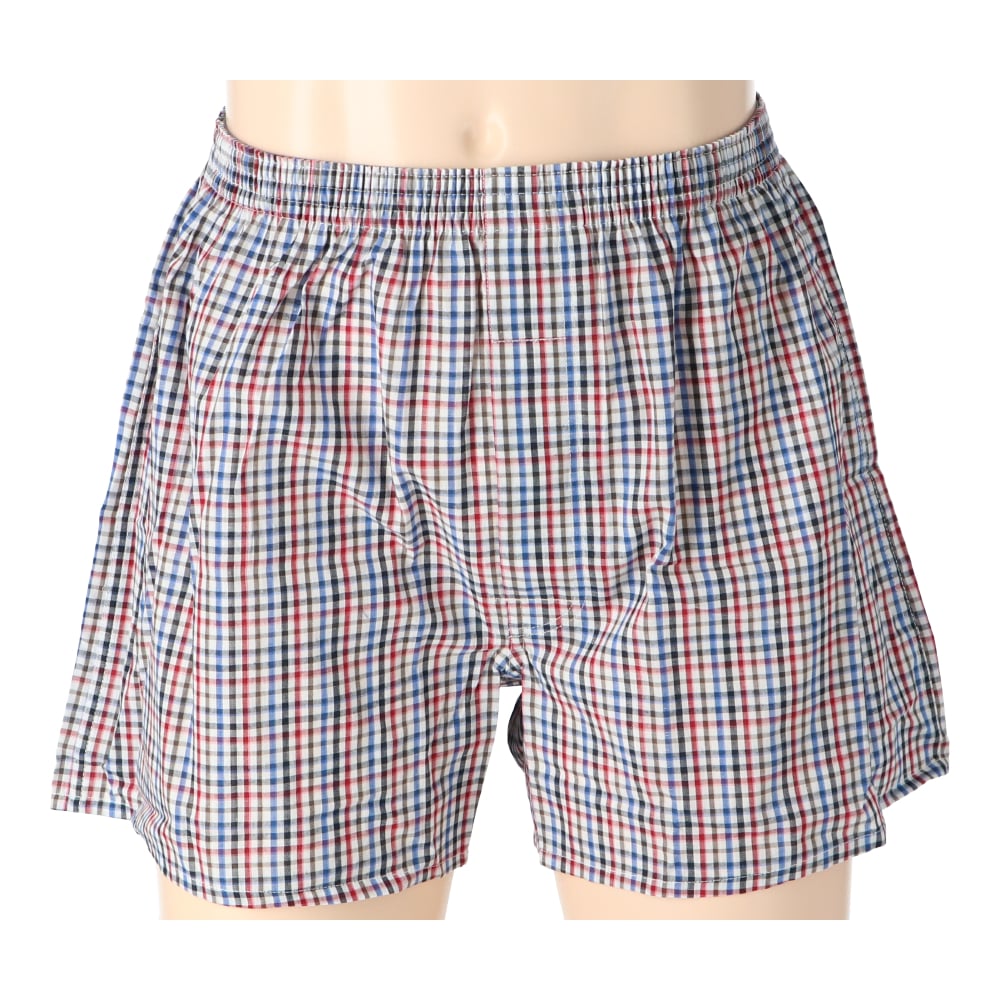 LIFELEX　トランクス　４Ｐ　チェック・ストライプアソート　３Ｌ チェック・ストライプアソート　３Ｌ