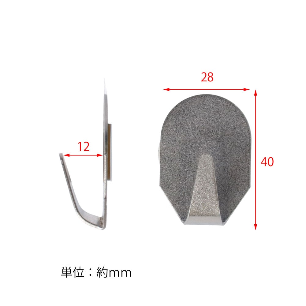 熱圧着フック徳用　ステン丸　１０個入