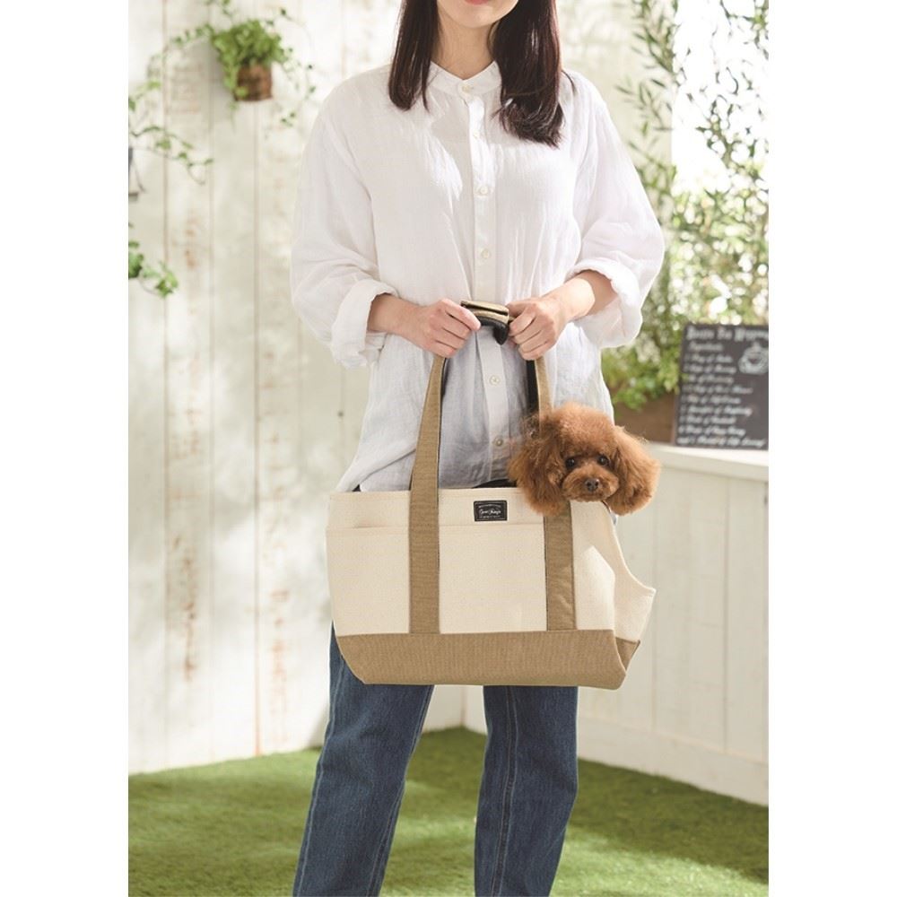 LIFELEX　キャンバスキャリー　ベージュ　ＳＳ１２－５５２０