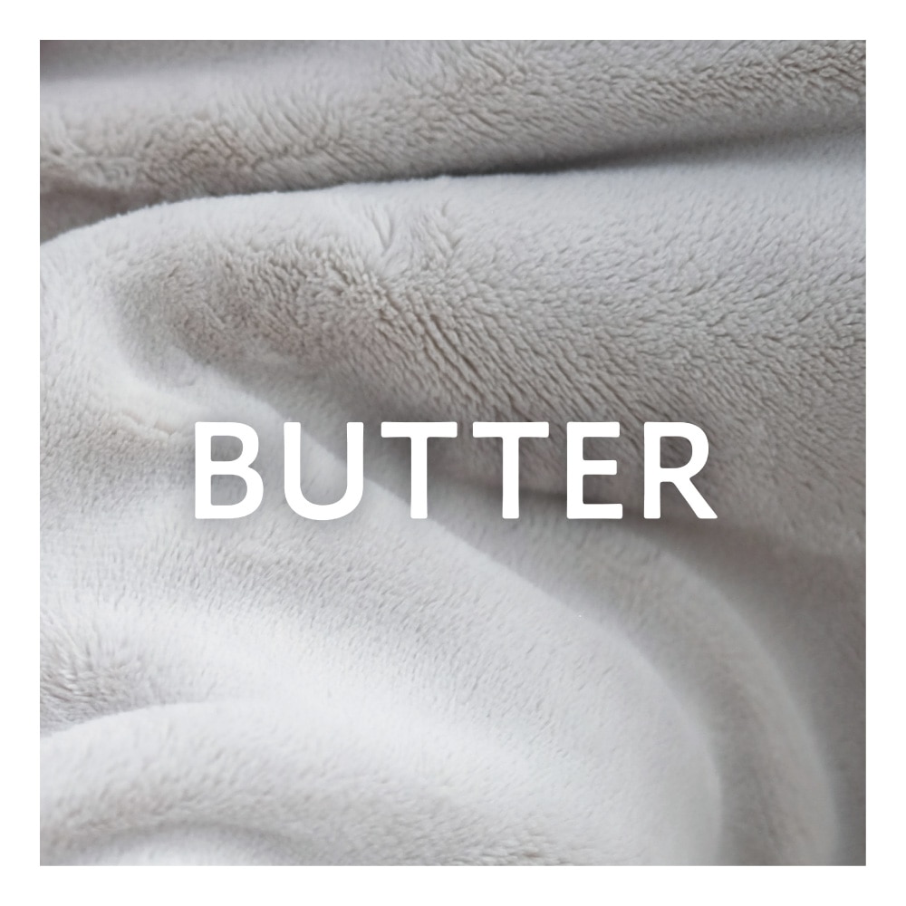 LIFELEX Wウォーム両面使える敷パッド BUTTER S LGY S LGY