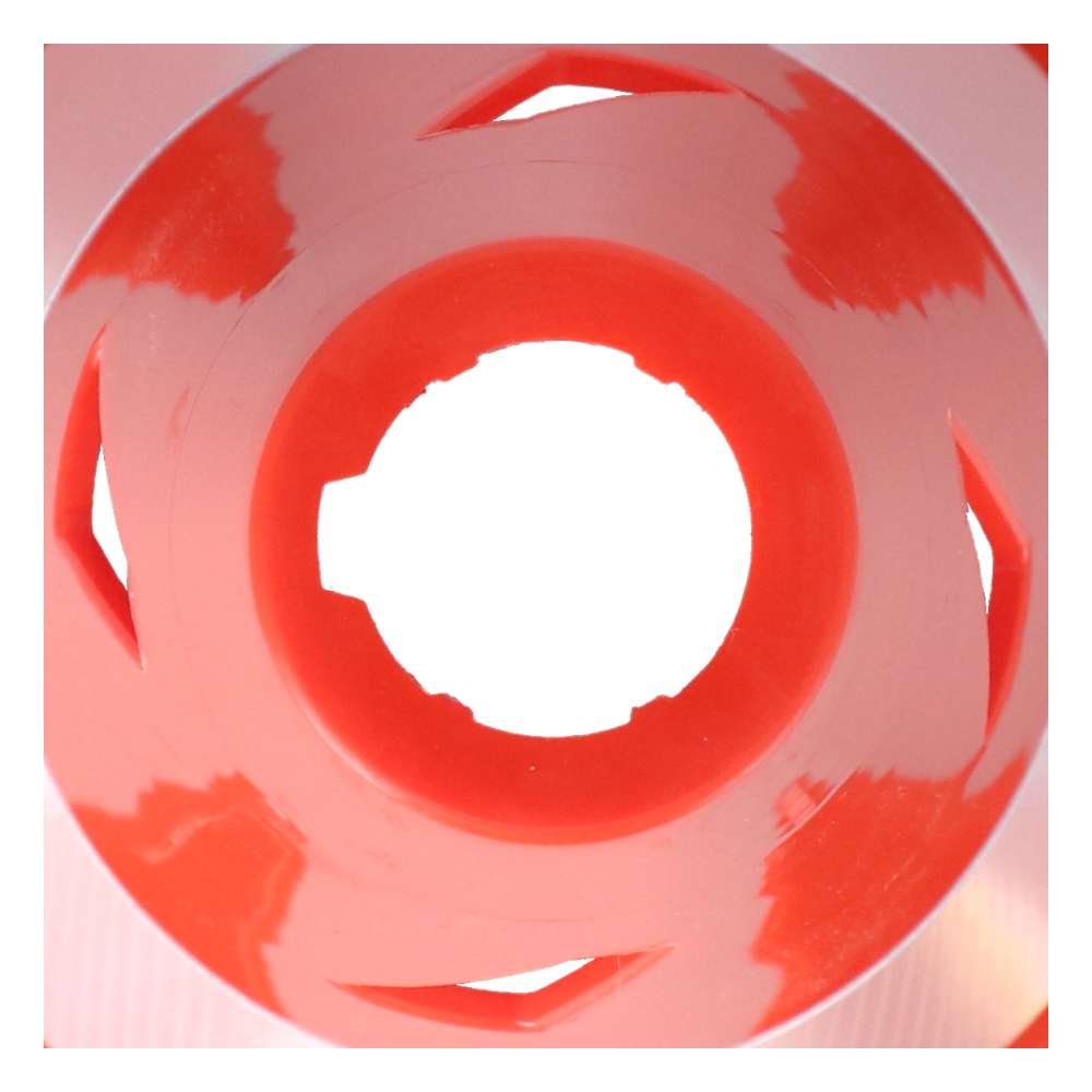 LIFELEX　中が見える重量コーン　赤／白